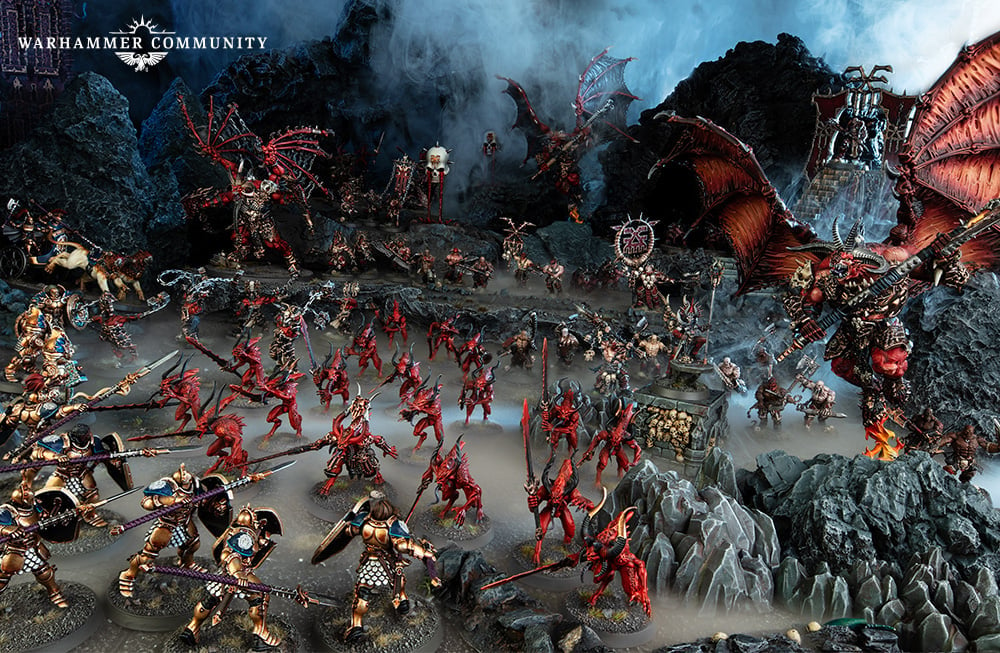 Warhammer Age of Sigmar Blades of Khorne army